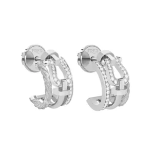 Force 10 Rise 18ct White Gold 0.19ct Diamond Earrings