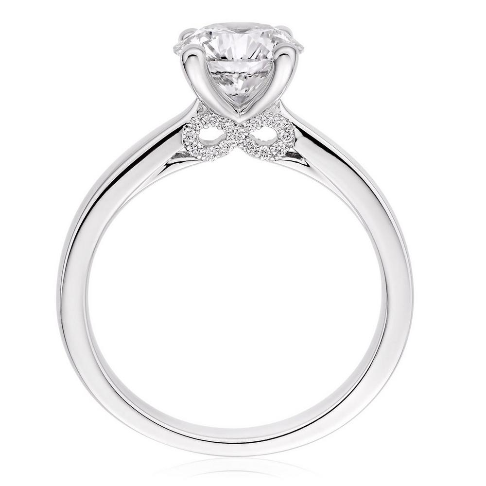 Beyond Brilliance 18ct White Gold Diamond Solitaire Ring - Image 2